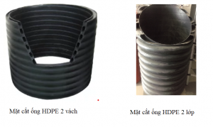 ống HDPE 2 vách và HDPE gân xoắn 2 lớp